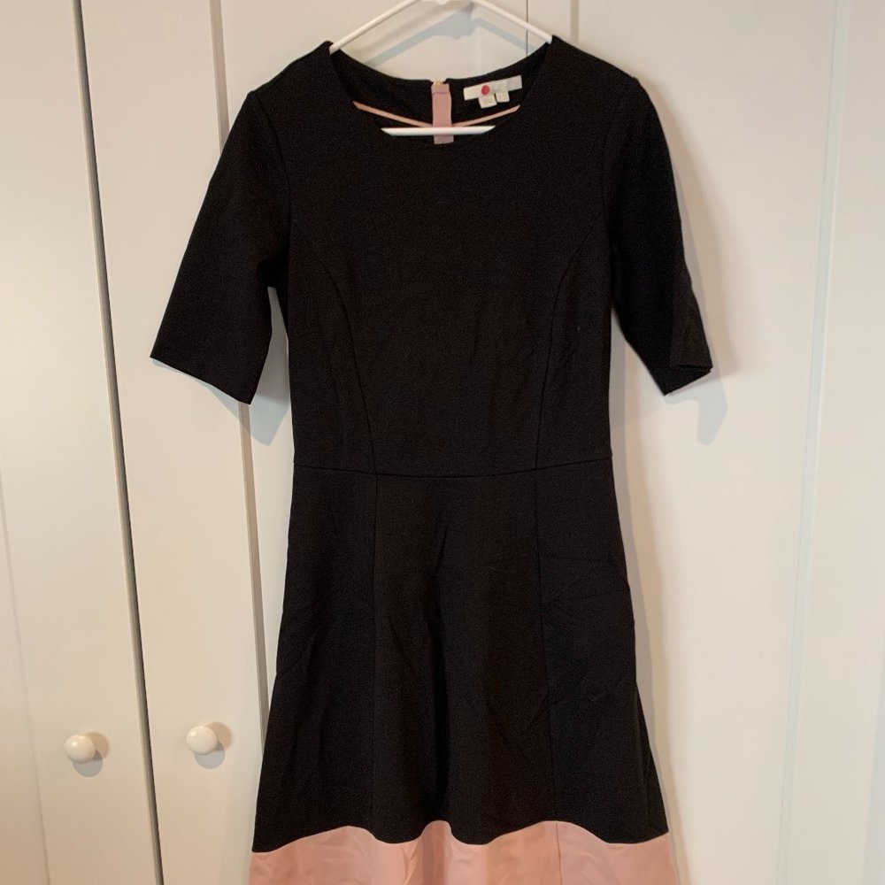 Boden Hi-low two toned color dress